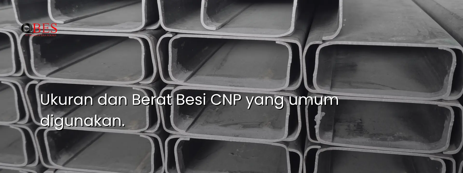 ukuran dan berat besi cnp